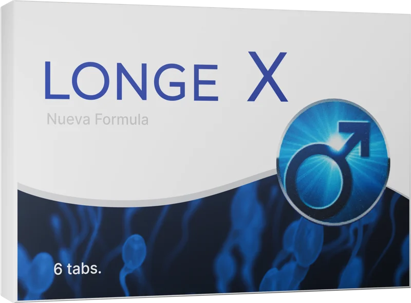 Caja de Longe X Nueva Fórmula, 6 tabletas