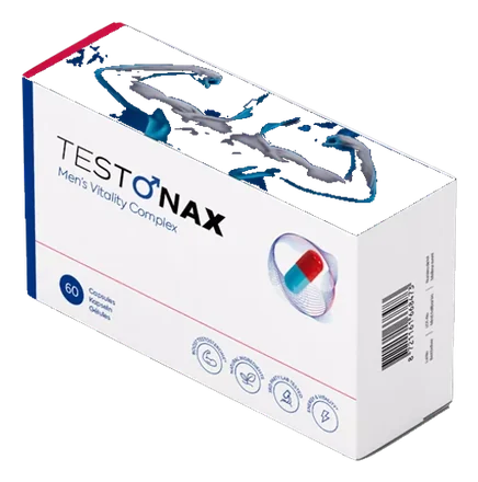 Testonax Kapseln für Männer, Packung mit 60 Kapseln