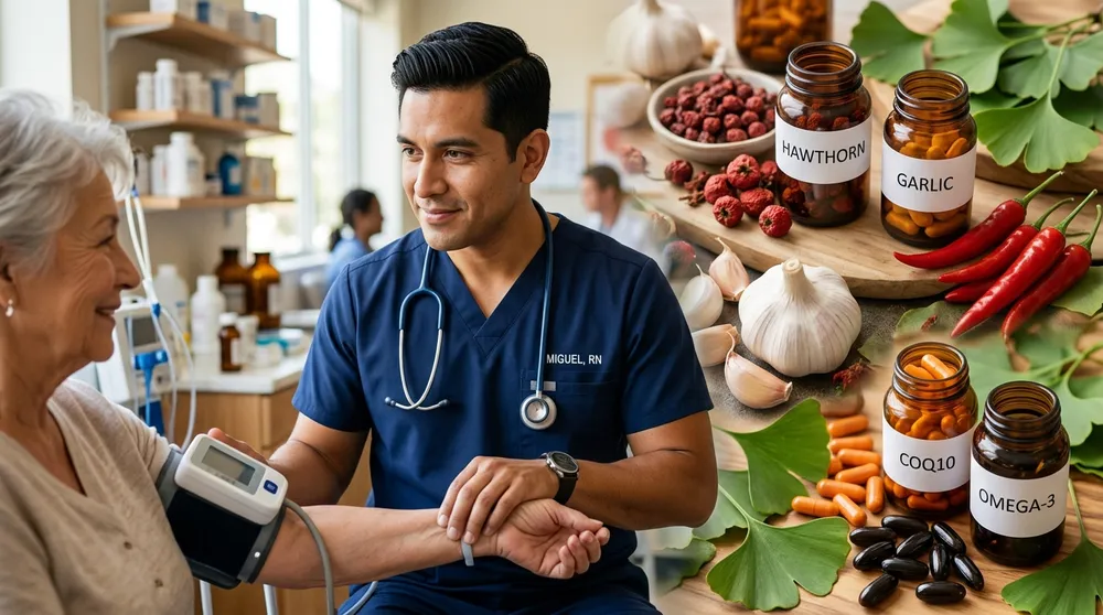 Apoyo natural orientado a Apoyo de presión arterial y cardiovascular