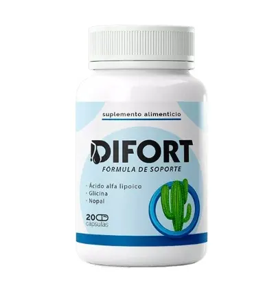 Difort cápsulas México — presentación y precio promocional